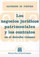 Los Negocios Juridicos Patrimoniales Y Los Contratos En El D