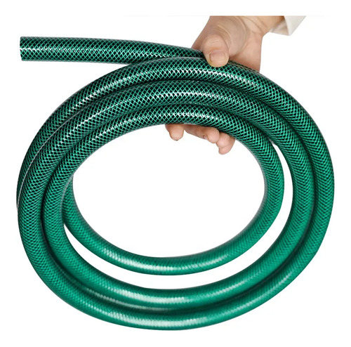 Manguera Jardin Reforzada Con Malla 3/4 Pulgada Rollo 50mts