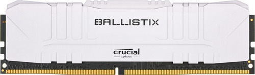 Imagen 1 de 5 de Memoria Ram Crucial Ballistix White 8gb 2666mhz Bl8g26c16u4w