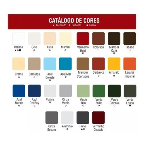 Imagem 2 de 5 de Esmalte Sintetico Para Madeira E Metais Cores 3,6lt