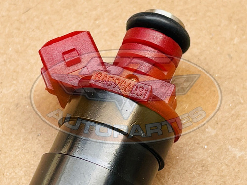 Imagen 3 de 8 de Inyector Gasolina Derby Jetta Golf A3 1.8l Rojo Bac906031