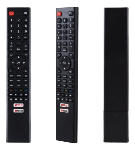 Control Remoto Compatible Con Evl Smart Tv Directo 