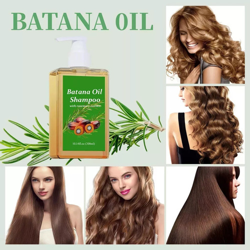 Batana - Shampoo Batana, Shampoo Com Óleo De Alecrim (1 Unid