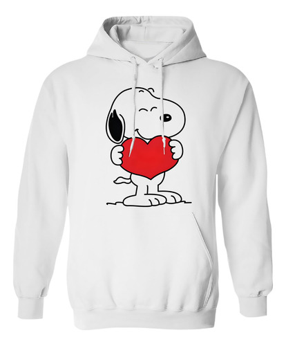 Sudadera Snoopy I Love You Corazón