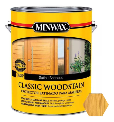 Classic Satinado Colores Minwax X 1 Litro