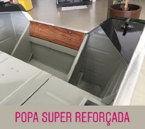 Barco De Pesca Alumínio Pety Com Motor Yamaha 30 Hp 0km