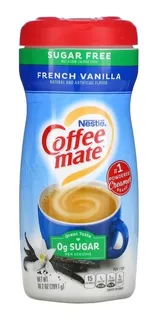 Coffee Mate French Vanilla Sugar Free 289g - Importado Eua