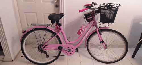 Bicicleta De Paseo Sifrina Rin 26, Color Rosa Con Cambios
