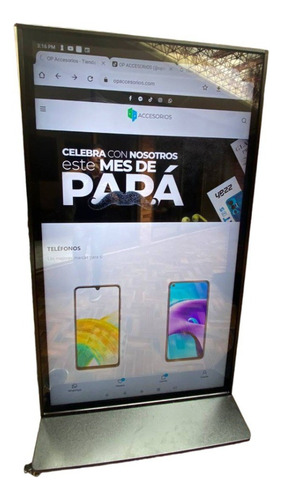 Pantalla 75  Full Screen Touch