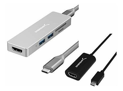 Hub Usb C 5 En 1 Con Hdmi