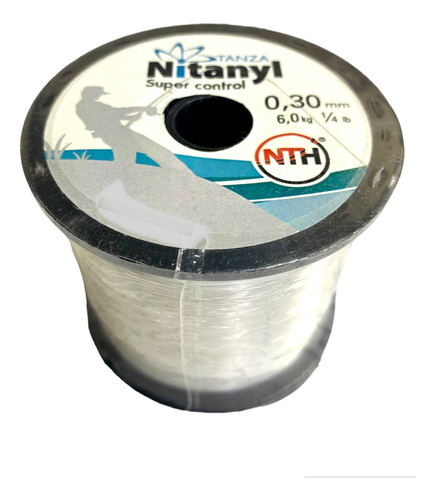 Nylon Nitanyl Pesca Super Control 0,30 Mm 6 Kg Bobina 1/4