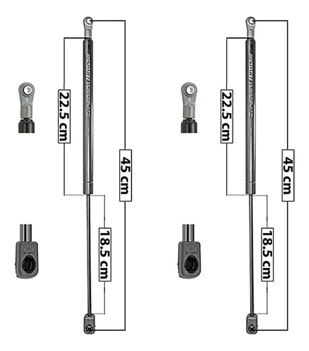 Set 2 Amortiguadores Vidrio Spart Ford Expedition 97_02