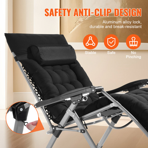 Vevor Zero Gravity Chair Sillón Reclinable Zero Gravity33