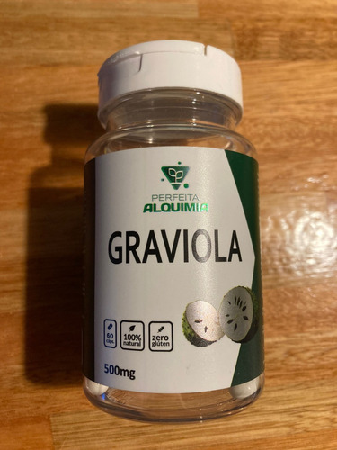 Graviola - Guanabana - X3 Frascos (180 Cap.)