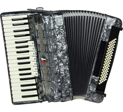 Acordeon Cd80/37 Gr (cinza Perola Cadenza