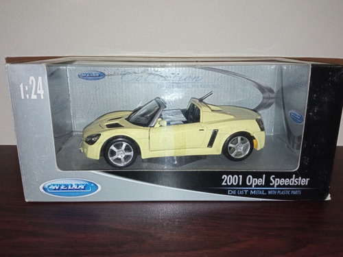 Auto De Colección A Escala 1:24 Modelo 2001 Opel Speedster