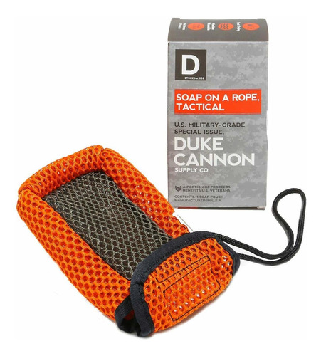 Bolsa Para Jabon Con Cuerda Tactica Duke Cannon