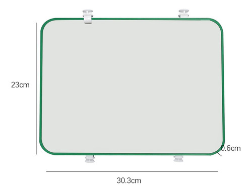 Organice Los Divisores De Almacenamiento Bandeja Verde