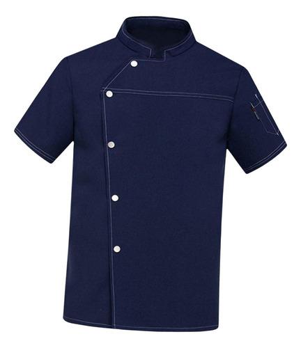 3 Hombres Mujeres Chef Coat Jacket Verano Chef Ropa Chef