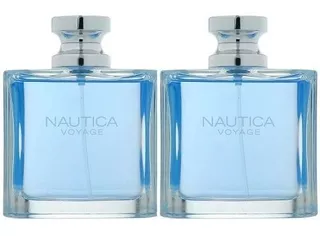 Paquete 2x1 Nautica Voyage Caballero 100 Ml Edt Spray