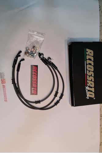 Líneas De Freno Del/tras Accossato Yamaha Yzfr6 06-22 Agf968