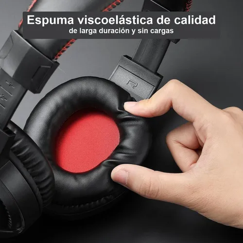 Diadema Gamer Redragon H211-rgb Cronus Micrófono Plug 3.5mm