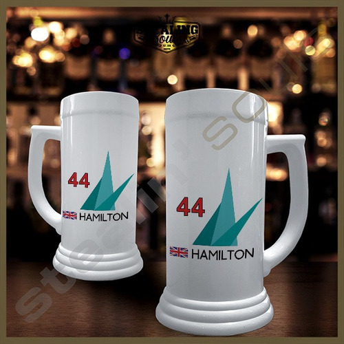 Chopp Plastico Cerveza | Formula 1 #656 | F1 Lewis Hamilton