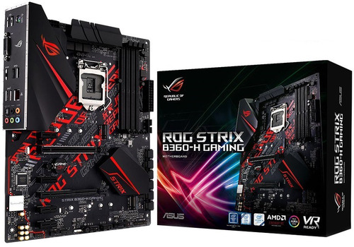 Placa-mãe Asus Rog Strix B360-h Gaming Intel Lga 1151 Ddr4