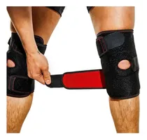 Comprar Pack X2 Rodillera Ajustable Estabilizadores Deportiva Lesión Negro Regulable