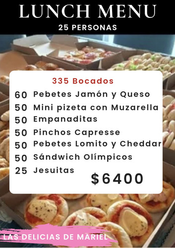 Servicio De Lunch Catering