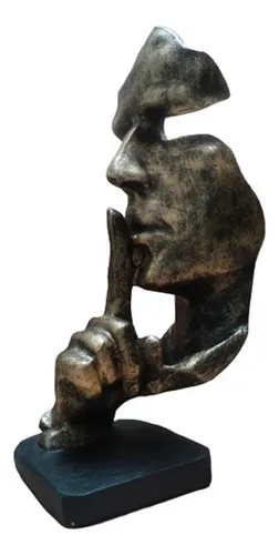 Estatua Rostro X3 Decoración Hogar