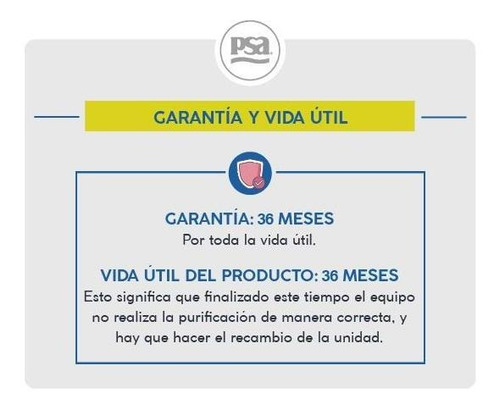 Imagen 6 de 6 de Filtro De Agua Psa S1000|| + Kit Posventa