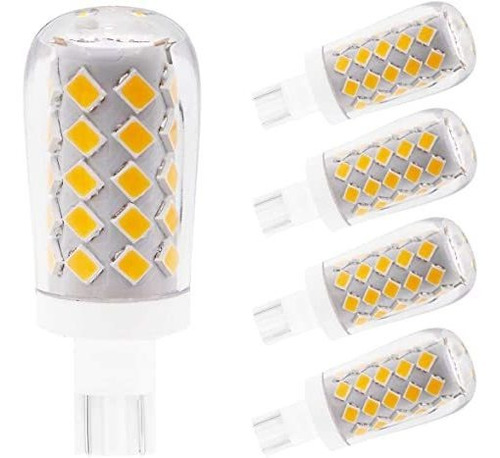 Lemeng 4 W T10 Base De Cuña Rv 921 Led, 2700 K Blanco Cálido