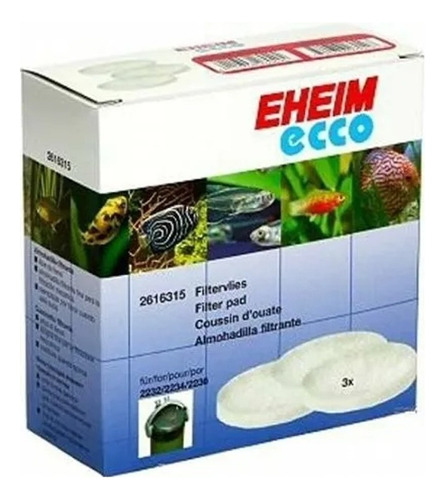 Eheim Refil Filter Pad Ecco Fine - 2616315 - Un