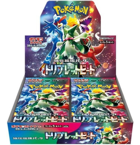 Pokemon Tcg Card Triplet Beat(30 Packs/box) Original Japones
