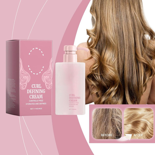 Crema Hidratante Para Peinar El Cabello Curl Defining Cream