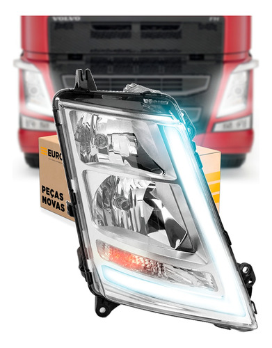 Farol Volvo Fh Novo Led 2014 2015 2016 2017 2018 2019 2020