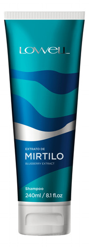 Shampoo Lowell Mirtilo De 240g Envios