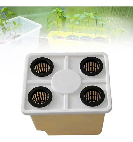 Kit Completo Compatible Con Cultivo Tapa De 4 Agujeros
