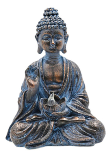 Buda Figurina Escultura Descripción De Energía Solar