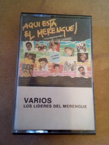 Cassette Aquí Está El Merengue (704