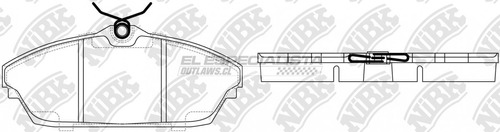 Pastillas De Freno Tata Motors Xenon 2.2 2011 Nibk