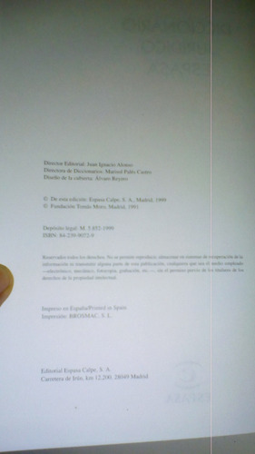 Diccionario Juridico - Espasa (Usado)