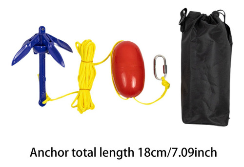 Ancla Plegable Para Barco, Ancla Para Barco Pequeño, Kit De