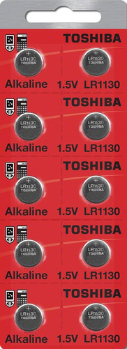 Combo X10 Pilas Batería Botón Toshiba Lr1130 1.5v Alcalina