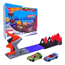 Comprar Pista De Carros Tipo Hot Wheels Pista Lanzador Juguetes