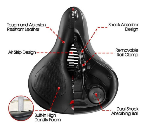 Asiento + Funda Compatible Para Bicicleta Specialized