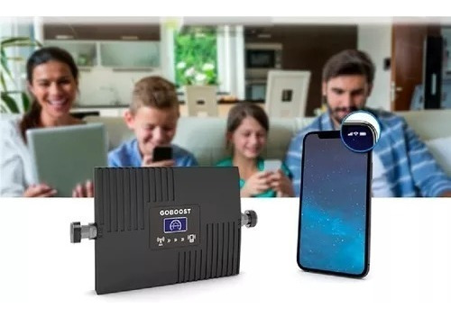 Amplificador De Señal Celular 4g Rango De 60m² De Señal