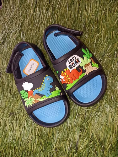 Sandalias Dinosaurio Para Niño