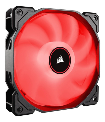 Imagen 4 de 9 de Cooler Gabinete Corsair Af120 Led Red 120mm Pack X3